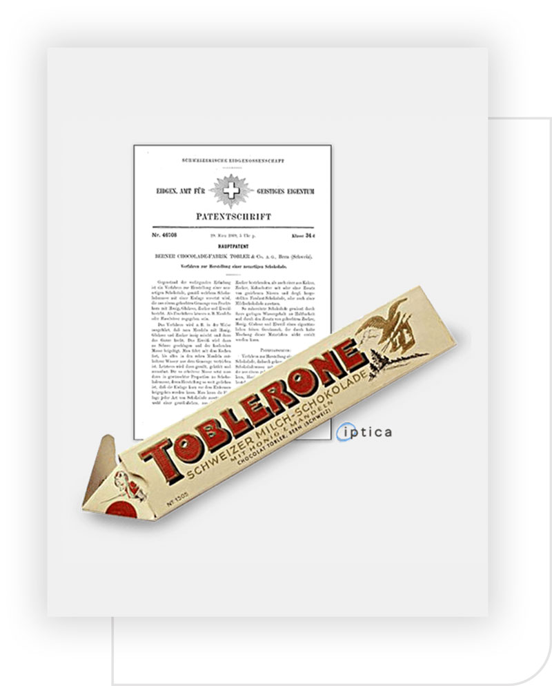 Toblerone Patent Image