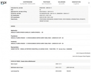 Iptica Bathomatic Patent Protect