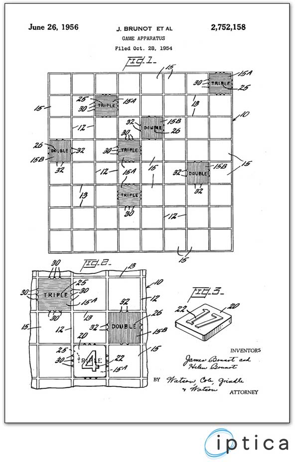 Scrabble Patent Pending