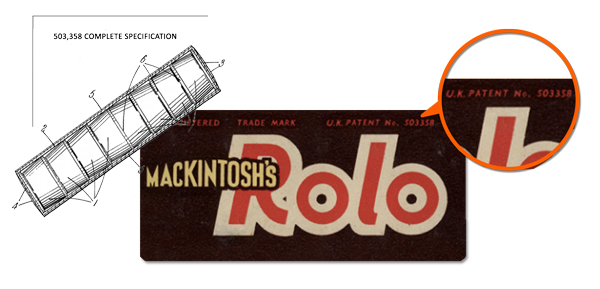 Rolo Chocolate Patent Image
