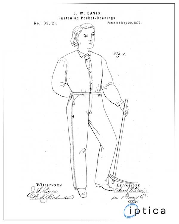 Levis patented best sale may 1873